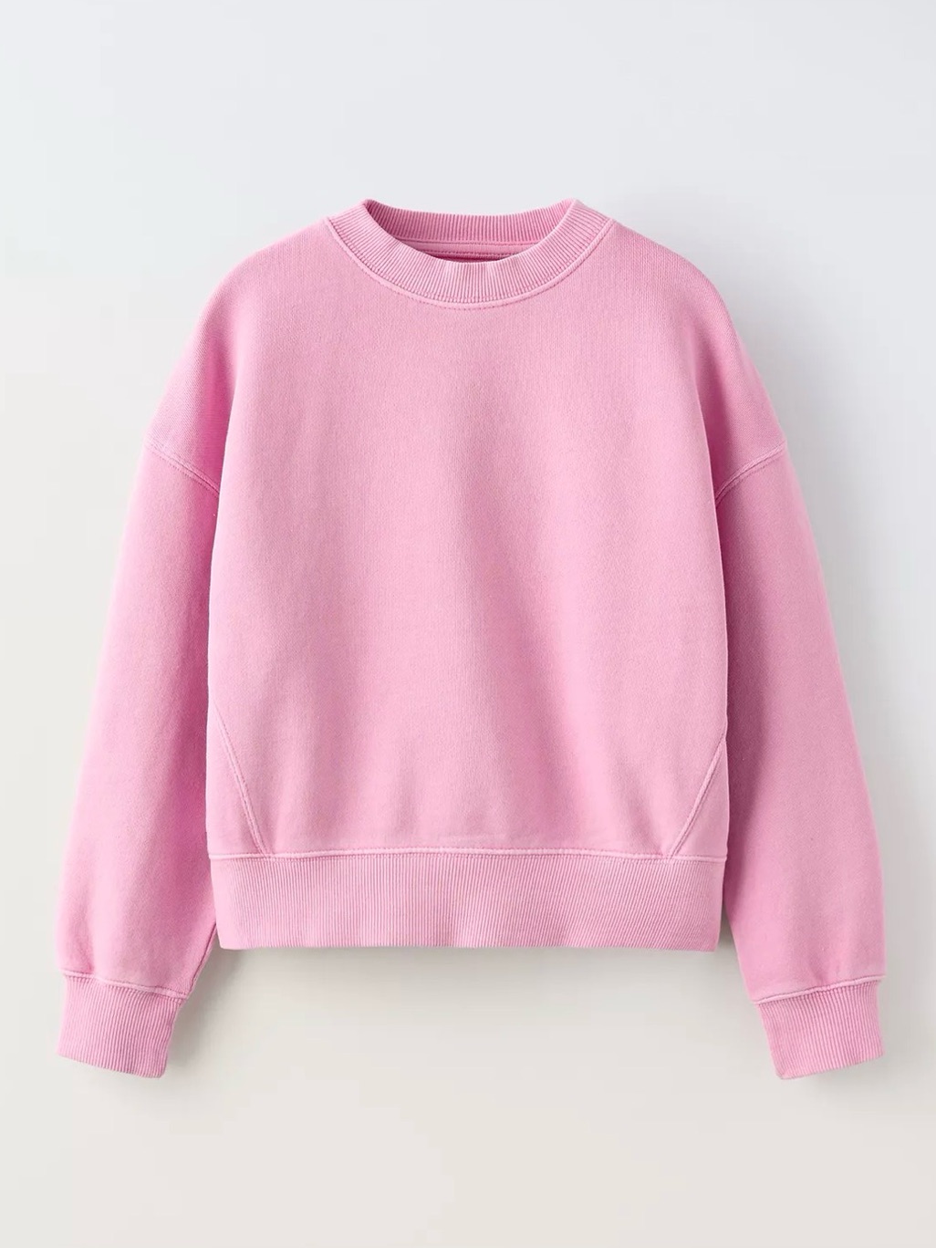 Zara Kid’s Basic Washed Effect Sweatshirt